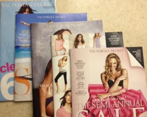 Catalogs I received in a months time