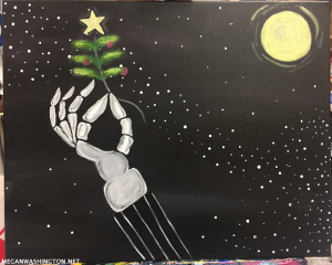 Painting with a Twist - Nightmare Before Christmas